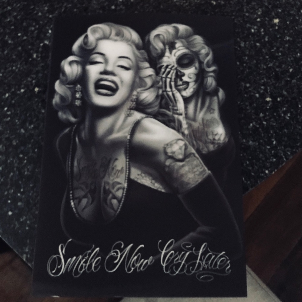 MARILYN MONROE HOLOGRAPHIC  3D picture